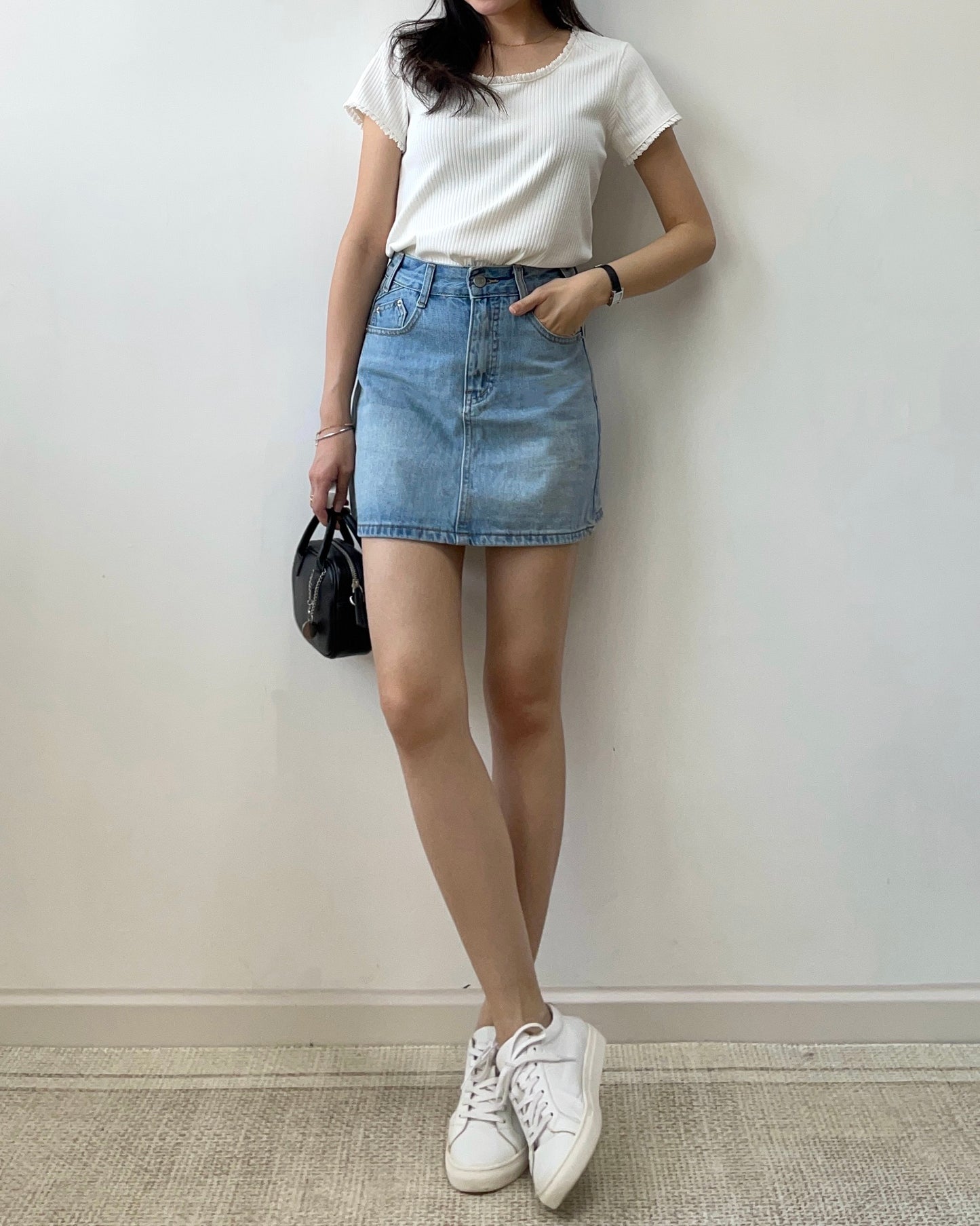 【預訂】花邊紋Tee