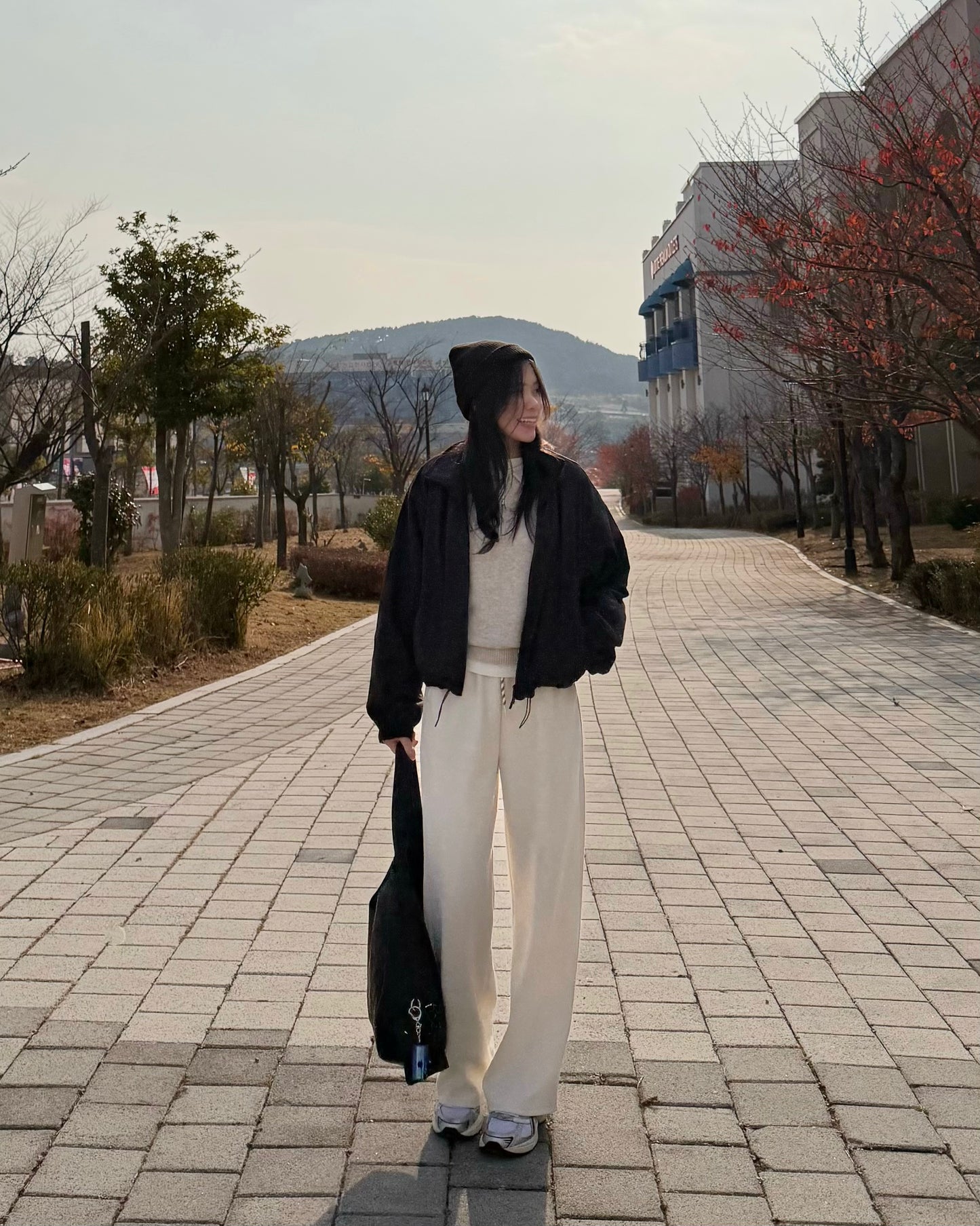 霧面雙拉鍊短外套