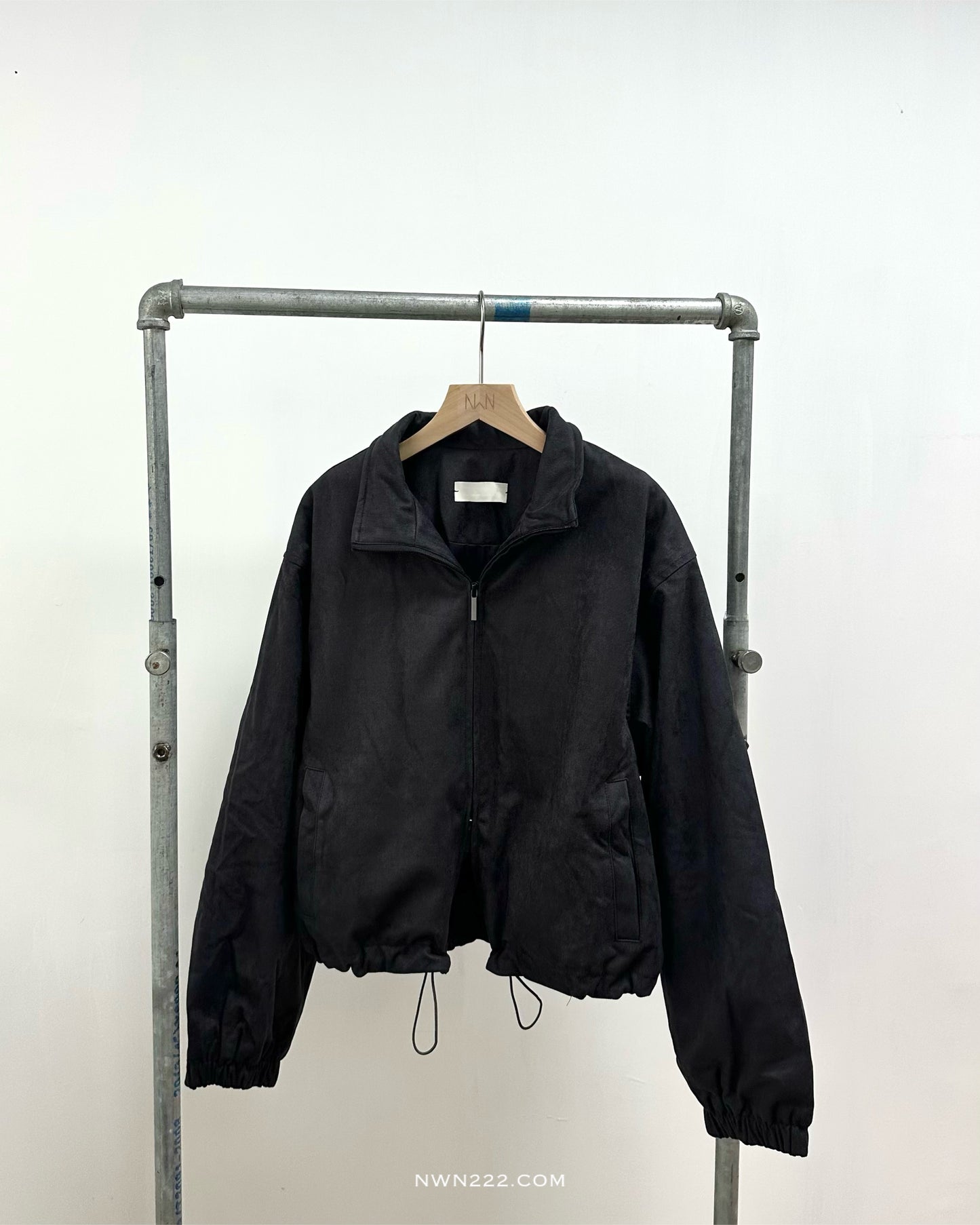 霧面雙拉鍊短外套