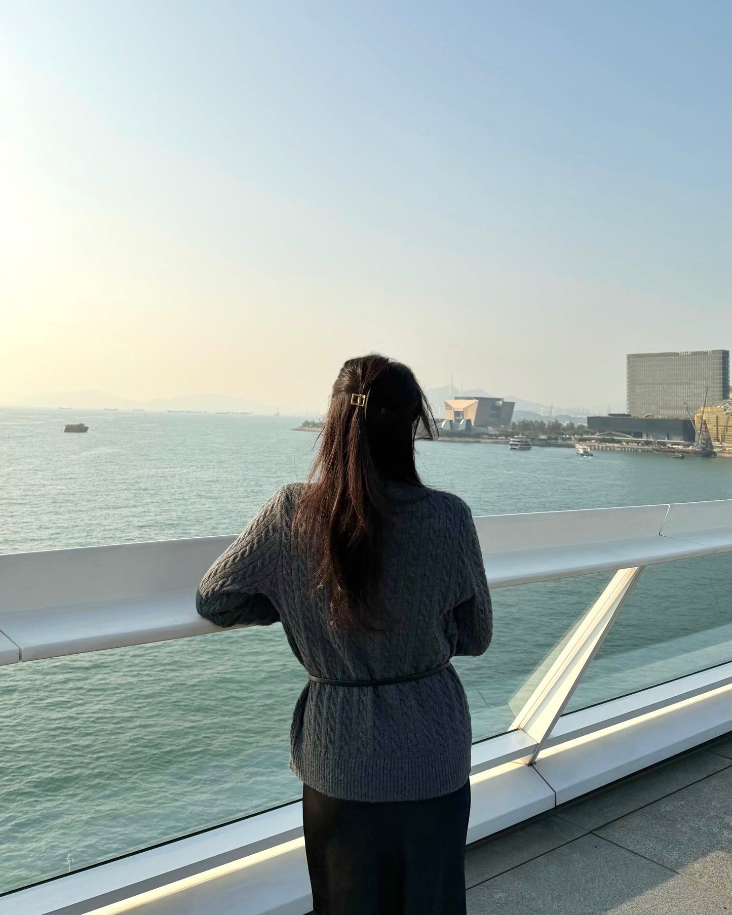 Embossed satin slit midi skirt