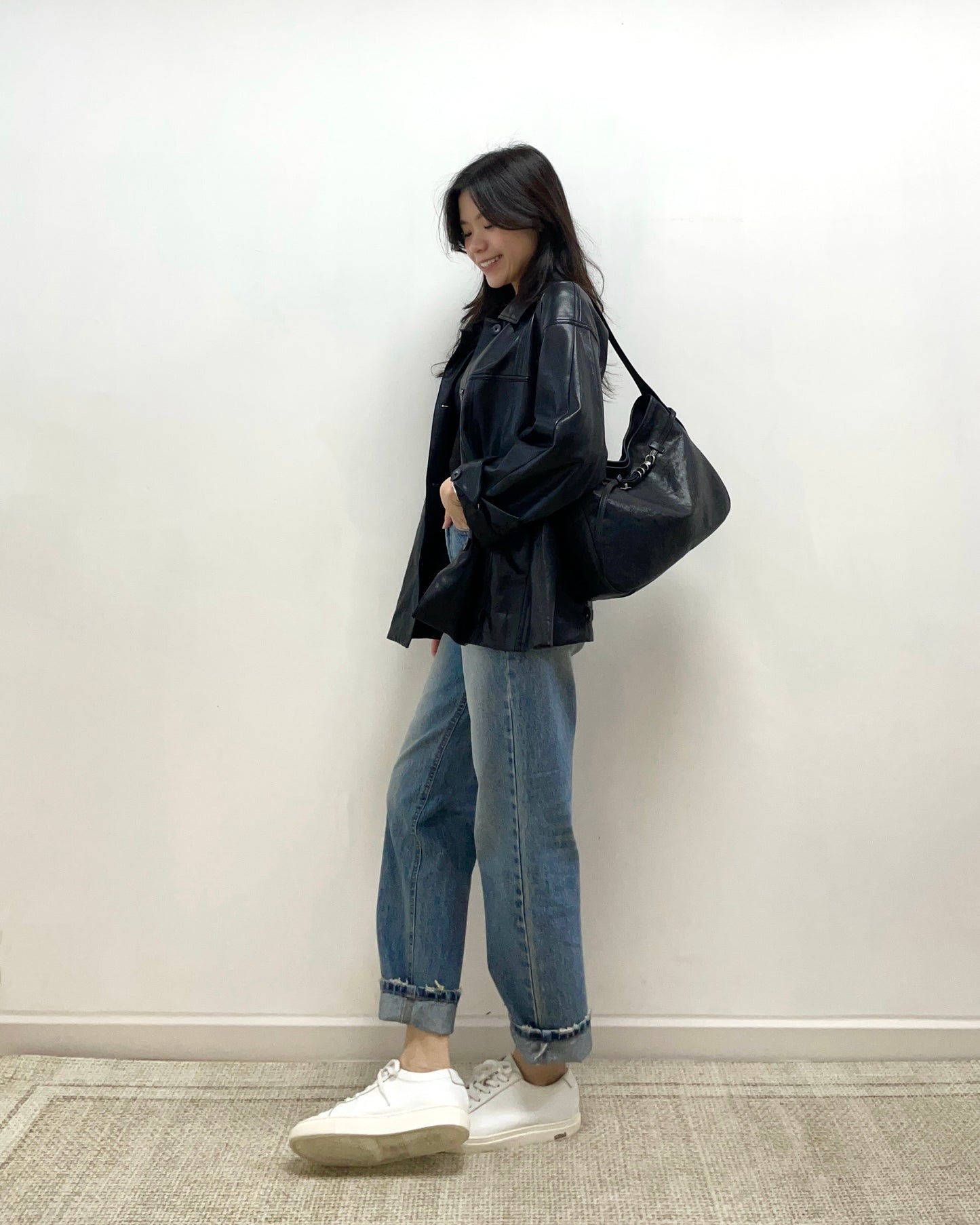 洗水九分直筒長牛