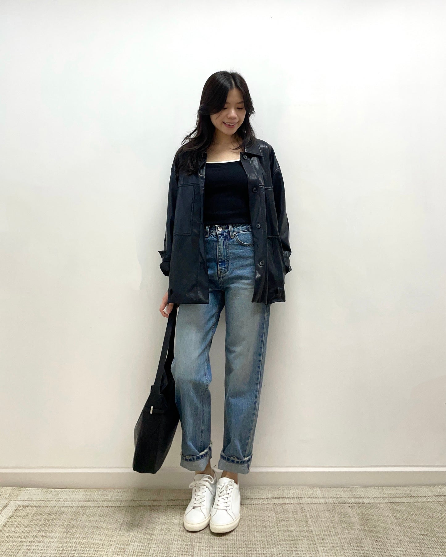 洗水九分直筒長牛