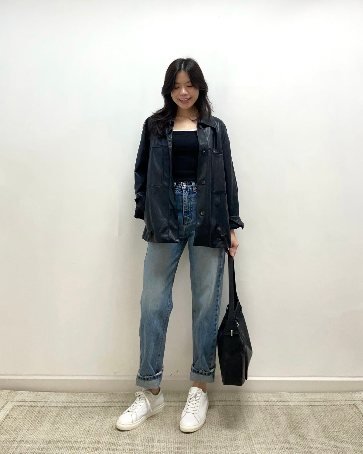 洗水九分直筒長牛