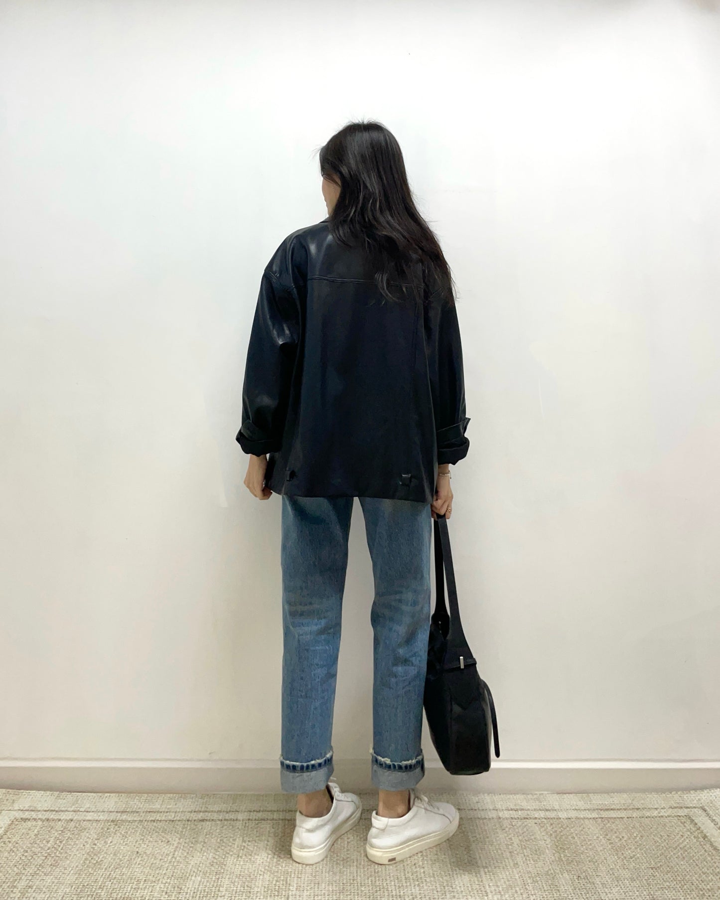 洗水九分直筒長牛